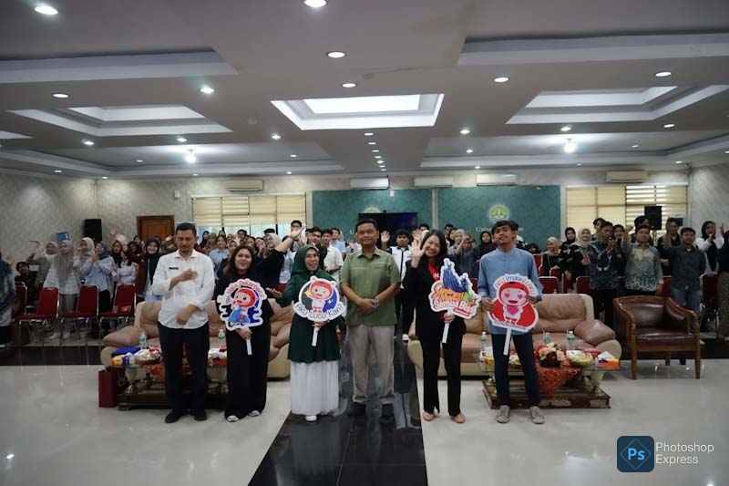 Ratusan Mahasiswa UNRI Diajarkan Mengelola Keuangan Secara Bijak di Era Digitalisasi